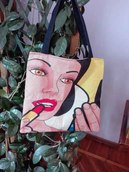 Borsa "Biancaneve e il rossetto"