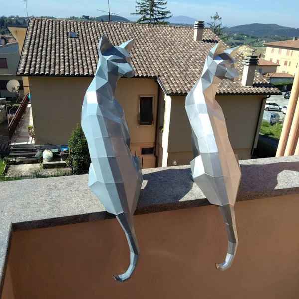 gatto 3d