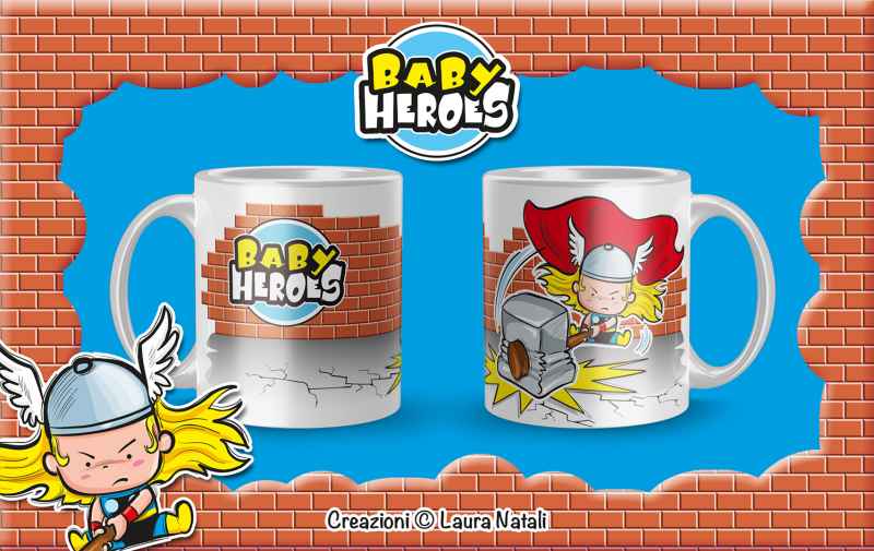 Baby Heroes_Tazza Baby Thor