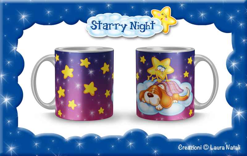 Starry Night _ Tazza Buonanotte Geremia