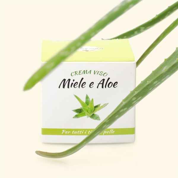 Crema Viso Miele e Aloe 50 ml