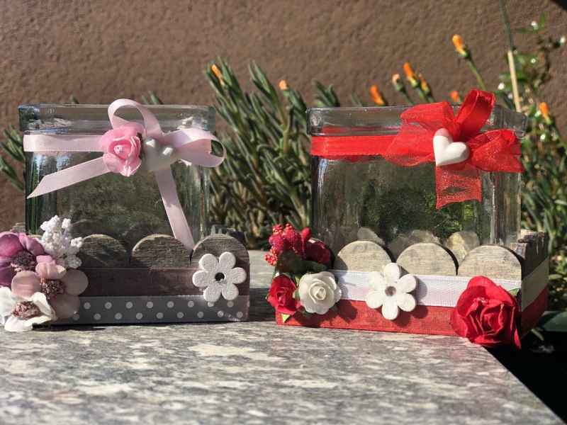 Porta candele , porta piantine hand Made