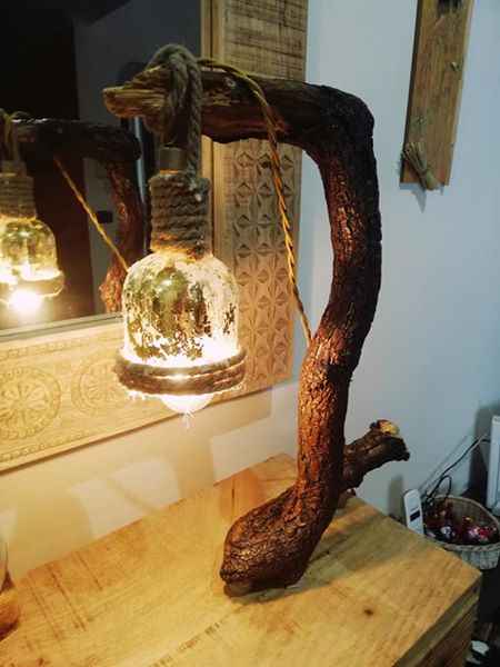 lampada artigianale