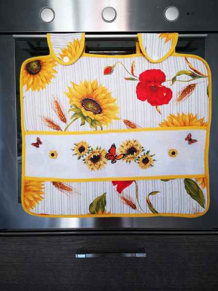 Copriforno punto croce 